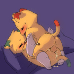 Rating: e Score: 13 Tags: bandage blush cat drooling eyes_closed furry no_humans shota socks tail yaoi