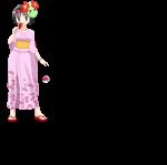 Rating: s Score: 12 Tags: bellossom black_eyes black_hair blush bracelet candy erika_(pokemon) gym_leader hair_ornament hairband japanese_clothes jewelry kimono lollipop mask poke_ball pokemoa pokemon sandals short_hair