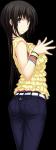 Rating: s Score: 12 Tags: black_hair denim jeans long_hair looking_back maji_de_watashi_ni_koi_shinasai! matsunaga_tsubame pants
