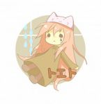 Rating: s Tags: Female, Long Hair, Pink Hair, Hat, Blush, Vocaloid, Megurine Luka, Chibi, Drop, White Background, Toeto, Solo, Cat Hat, :3, Simple Background, :<, Animal Hat, Teardrop, Pixiv Id 167478