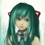Rating: s Tags: Female, Fanart, Twin Tails, Hatsune Miku, Long Hair, Vocaloid, Tie, Aqua, Teal Hair, Pixiv, Solo, Aqua Eyes, Looking Away, Realistic, Sidelocks, Sleeveless, Collar (Clothes), Looking to Side, PNG Conversion, Fanart From Pixiv, Closed Mouth, 1:1 Ratio, Light Background, Expressionless, Pixiv Id 1887581, Aqua Neckwear, Exposed Shoulders