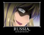 Rating: s Tags: Female, Long Hair, Axis Powers: Hetalia, Belarus, Hair Bow, Text, Demotivational Poster, Soviet Union