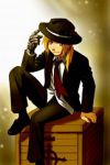 Rating: s Tags: Male, Flower, Rose, Hat, Blonde Hair, Square Enix, Fullmetal Alchemist, Tie, Gold Eyes, Edward Elric