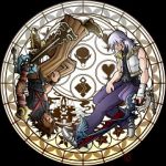 Rating: s Tags: Male, Fanart, Long Hair, Brown Hair, Blue Eyes, Green Eyes, White Hair, Kingdom Hearts, Eyes Closed, SQUARE ENIX, Gray Hair, Two Males, Weapons, Riku (Kingdom Hearts), Keyblade, Xehanort, Kingdom Hearts II, Spiky Hair, Duo, Kingdom Hearts: Birth by Sleep, Terra, Master Xehanort, Black Background, Circle, Simple Background, Disney, Artist Request, Dark Background, Circle Background