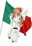 Rating: s Tags: Male, Black Hair, Brown Hair, Short Hair, Food, Cross-Over, Bleach, Pizza, Chibi, Flag, Ulquiorra Schiffer, Ahoge, Axis Powers: Hetalia, North Italy, Espada, Axis Power Countries, Mediterranean Countries, Italian Flag