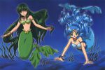 Rating: s Tags: Female, Blue Hair, Long Hair, Green Hair, Mermaid Melody Pichi Pichi Pitch, Hanon Hosho, Rina Toin, Mermaid, Two Girls, Duo, Hanon Hosho (Mermaid), Rina Toin (Mermaid)