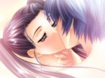 Rating: s Tags: Couple, Carnelian, Kiss, Touka Gettan, Nude, Touka Kamiazuma, Duo