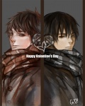 Rating: s Tags: Couple, Male, Fanart, Yaoi, Two Males, Pixiv, Scarf, Valentines, Duo, Daomu, Kylin Zhang, Wu Xie, Pixiv Id 6013361