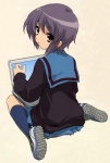 Rating: s Tags: Female, Suzumiya Haruhi no Yuuutsu, Short Hair, Nagato Yuki, Gray Hair, Computer, Ito Noizi Rating: s Tags: Female, Suzumiya Haruhi no Yuuutsu, Short Hair, Nagato Yuki, Gray Hair, Computer, Ito Noizi