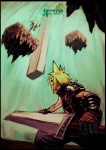 Rating: s Tags: Male, Long Hair, Blonde Hair, Sword, Final Fantasy VII, Gray Hair, Final Fantasy Series, Two Males, Cloud Strife, Dissidia, Spiky Hair, Warrior Of Light, Final Fantasy I, Duo, Buster Sword, Lejean