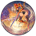 Rating: q Tags: Female, Ecchi, Armor, Blue Eyes, Sword, Gray Hair, Weapons, Original, Ivans