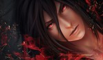 Rating: s Tags: Male, Fanart, Long Hair, Black Hair, Red Eyes, NARUTO, deviantART, Solo, Uchiha Madara, Text, Sharingan, Japanese Text, Close Up, Looking At Camera, Text: URL, Fanart From DeviantART, Zetsuai89