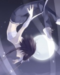 Rating: s Tags: Male, Long Hair, Black Hair, Brown Hair, Moon, Bandages, Getbackers, Trap, Pixiv, Fuuchouin Kazuki, Papillon10
