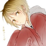 Rating: s Tags: Male, Fanart, Brown Hair, Brown Eyes, Short Hair, Blonde Hair, Sitting, Pixiv, Multi-colored Hair, Solo, Bent Knees, PNG Conversion, Fanart From Pixiv, Closed Mouth, Looking At Camera, 1:1 Ratio, Pixiv Id 2385584, Haikyuu!!, Volleyball Uniform, Kozume Kenma