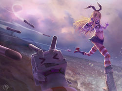 Rating: q Tags: Female, Ecchi, Long Hair, Blonde Hair, Two Girls, Personification, Duo, Kantai Collection, Shimakaze (Kantai Collection), Rensouhou-chan, Amatsukaze (Kantai Collection), Pixiv Id 7461446