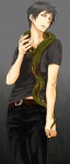 Rating: s Tags: Male, Black Hair, Short Hair, Animal, Snake, Durarara!!, Orihara Izaya