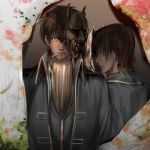 Rating: s Tags: Male, Fanart, Gin Tama, Black Hair, Short Hair, Mask, Two Males, Pixiv, Hijikata Toushirou, Duo, Noh Mask, Yamazaki Sagaru, PNG Conversion, Fanart From Pixiv, Looking At Camera, 1:1 Ratio, Shinsengumi (Gin Tama), Pixiv Id 3507874