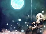 Rating: s Tags: Female, Glow, Moon, Eyepatch, Sky, Wallpaper, Sitting, 1024x768 Wallpaper, Chair, Cigarette, Smoking, Bandages, Kei, Wheelchair, Solo, Wallpaper 4:3 Ratio, Full Moon, Hight