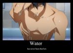 Rating: s Tags: Male, Black Hair, Short Hair, Text, Demotivational Poster, Low Quality, Nanase Haruka (Free!), Free!