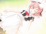 Rating: s Tags: CG Art, Short Hair, Pink Hair, Sleeping, Eyes Closed, Headdress, Kiira, Maid Headdress, Ainsworths No Mamonotachi