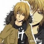 Rating: s Tags: Male, Brown Eyes, Short Hair, Katekyo Hitman Reborn!, Blonde Hair, Coat, Dino Cavallone, Solo, Fur, Smile, Fur Coat, Looking Back, Cavallone Family