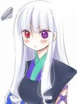 Rating: s Tags: Female, Male, Long Hair, Black Hair, White Hair, Ponytail, Katanagatari, Yasuri Shichika, Togame