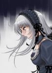 Rating: s Tags: Female, Long Hair, Rozen Maiden, Suigintou, White Hair, Crying, Albino, Pink Eyes