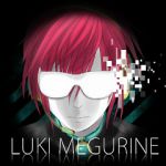 Rating: s Tags: Male, Fanart, Glasses, Sunglasses, Pink Hair, Vocaloid, Megurine Luka, Headphones, Gender Bending, Pixiv, Solo, Megurine Luki, Black Background, Simple Background, Dye, Ksgentei