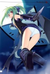 Rating: q Tags: Female, Ecchi, Brown Eyes, Boots, Moon, Green Hair, Gloves, Blush, Panties, Ponytail, Ninja, Bows (Fashion), Bracers, Scan, Weapons, Open Mouth, Mini Skirt Chainsaw, Poco, Original, Pixiv, Detached Sleeves, Armband, Scarf, Solo, Bare Shoulders, Shuriken, Kunai, Knee Boots, Full Moon, Comic Market, Comic Market 74