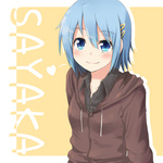 Rating: s Tags: Female, Blue Hair, Blue Eyes, Short Hair, Solo, Mahou Shoujo Madoka Magica, Miki Sayaka, Tatsuno Ryou