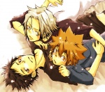 Rating: s Tags: Male, Brown Hair, Short Hair, Katekyo Hitman Reborn!, Sawada Tsunayoshi, Yamamoto Takeshi, Gokudera Hayato