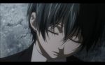 Rating: s Tags: Male, Short Hair, Sleeping, Kuroshitsuji, Eyes Closed, Screenshot, Jewelry, Ciel Phantomhive, Earrings, Body Piercing, Aristocrat