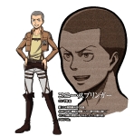 Rating: s Tags: Male, Solo, Official Art, Shingeki no Kyojin, Conny Springer, Cover Image