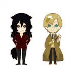 Rating: s Tags: Male, Fanart, Long Hair, Black Hair, Brown Hair, Blue Eyes, Short Hair, Uniform, Tail, Coat, Two Males, Tie, Black Eyes, Pants, Kemonomimi, Inumimi, Harry Potter, White Background, Map, Scar, Pixiv, Paper, Duo, Standing, Smile, Line Up, Sirius Black, Remus Lupin, Simple Background, Dog Tail, Marauders, Fanart From Pixiv, Looking At Camera, Pixiv Id 3252144, Wanf