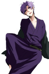 Rating: s Tags: Male, Fate/stay night, Purple Eyes, Short Hair, Purple Hair, Serious, Tongue, Pixiv, Traditional Clothes, Fate/zero, Japanese Clothes, Matou Kariya, Pixiv Id 95487, Warakusa