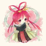 Rating: s Tags: Female, Fanart, Long Hair, Chibi, Solo, Hair Rings, Ren Kougyoku, MAGI: The Labyrinth of Magic, Hagoromo