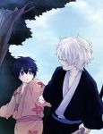 Rating: s Tags: Male, Fanart, Gin Tama, Black Hair, Short Hair, White Hair, Child, Holding Hands, Two Males, Pixiv, Sakata Gintoki, Hijikata Toushirou, Alternate Age, Duo, Fanart From Pixiv, Pixiv Id 1634852