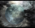 Rating: s Tags: Moon, Clouds, Dragon, Pixiv Fantasia, Scenery, Pixiv, No People, Artist Request, Full Moon