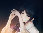 Rating: s Tags: Female, CG Art, Long Hair, Black Hair, Hands, Solo, Sugina Miki, Kara no Shoujo 2, Shigusa Saya