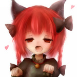 Rating: s Tags: Female, Red Hair, Touhou, Nekomimi, Braids, Kemonomimi, Kaenbyou Rin, Twin Braids, Amanojaku