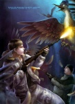 Rating: s Tags: Male, Fanart, Bird, Animal, Two Males, Gun, Weapons, Duo, Daomu, Wu Xie