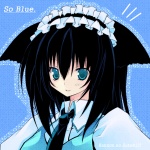 Rating: s Tags: Female, Long Hair, Black Hair, Blue Eyes, Nekomimi, Kemonomimi, Original, Solo, Kannon Ouji