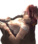 Rating: q Tags: Male, Ecchi, Fanart, Short Hair, White Background, Pixiv, Traditional Clothes, Solo, Simple Background, Arabian Clothes, Fanart From Pixiv, Barocco, Matsuoka Rin, Free!