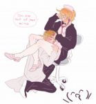 Rating: s Tags: Couple, Male, Short Hair, Blonde Hair, Ahoge, Axis Powers: Hetalia, United States, United Kingdom, Allied Forces