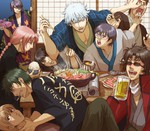 Rating: s Tags: Male, Fanart, Gin Tama, Glasses, Group, Long Hair, Black Hair, Brown Hair, Drinks, Short Hair, Blush, Eating, Food, White Hair, Angry, Cigarette, Smoking, Vein Pop, Bandages, Ahoge, Drunk, Pixiv, Peek-a-Boo Bang, Spiky Hair, Sakata Gintoki, Takasugi Shinsuke, Hijikata Toushirou, Okita Sougo, Katsura Kotaro, Shimura Shinpachi, Alcohol, Choking, Tatsuma Sakamoto, Single Braid, Kamui (Gin Tama), Isao Kondo, Smoking Pipe, Justaway, Bandage Over One Eye, Fanart From Pixiv, Drinking, Pixiv Id 7789175