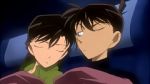Rating: s Tags: Female, Male, Long Hair, Brown Hair, Short Hair, Sleeping, Eyes Closed, Detective Conan, Open Mouth, Mouri Ran, Kudou Shinichi