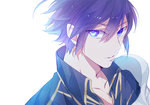 Rating: s Tags: Male, Fanart, Blue Hair, Blue Eyes, Short Hair, White Background, Pixiv, Solo, Simple Background, Fanart From Pixiv, Looking At Camera, Requested Upload, Pixiv Id 1551856, Fire Emblem: Kakusei, Azure (Fire Emblem)