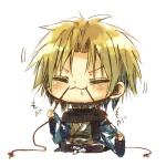 Rating: s Tags: Male, Fanart, Black Hair, Short Hair, Blonde Hair, Eyes Closed, Chibi, White Background, Pixiv, Solo, Nurarihyon No Mago, :3, Kubinashi, Simple Background, Fanart From Pixiv, Pixiv Id 1846630, 1:1 Ratio