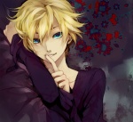 Rating: s Tags: Male, Fanart, Short Hair, Vocaloid, Blonde Hair, Kagamine Len, Pixiv, Solo, Aqua Eyes, Aoshiki, Fanart From Pixiv
