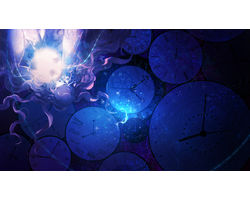 Rating: s Tags: Female, Long Hair, Eyes Closed, Clock, Original, Pixiv, Solo, Icefay9537